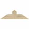 Ekena Millwork Portland Rough Sawn Timber Gable Bracket, Douglas Fir, 36"W x 12"H x 2"D x 6"F, 8/12 Pitch GBW036X12X0206POR00RDF - alternate 1